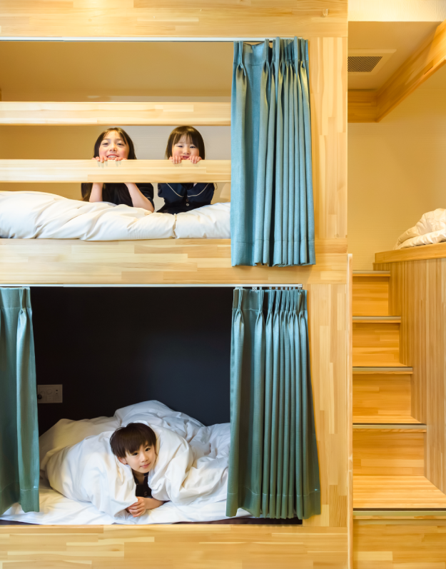 手ぶらで泊まろホテルパセラリビング